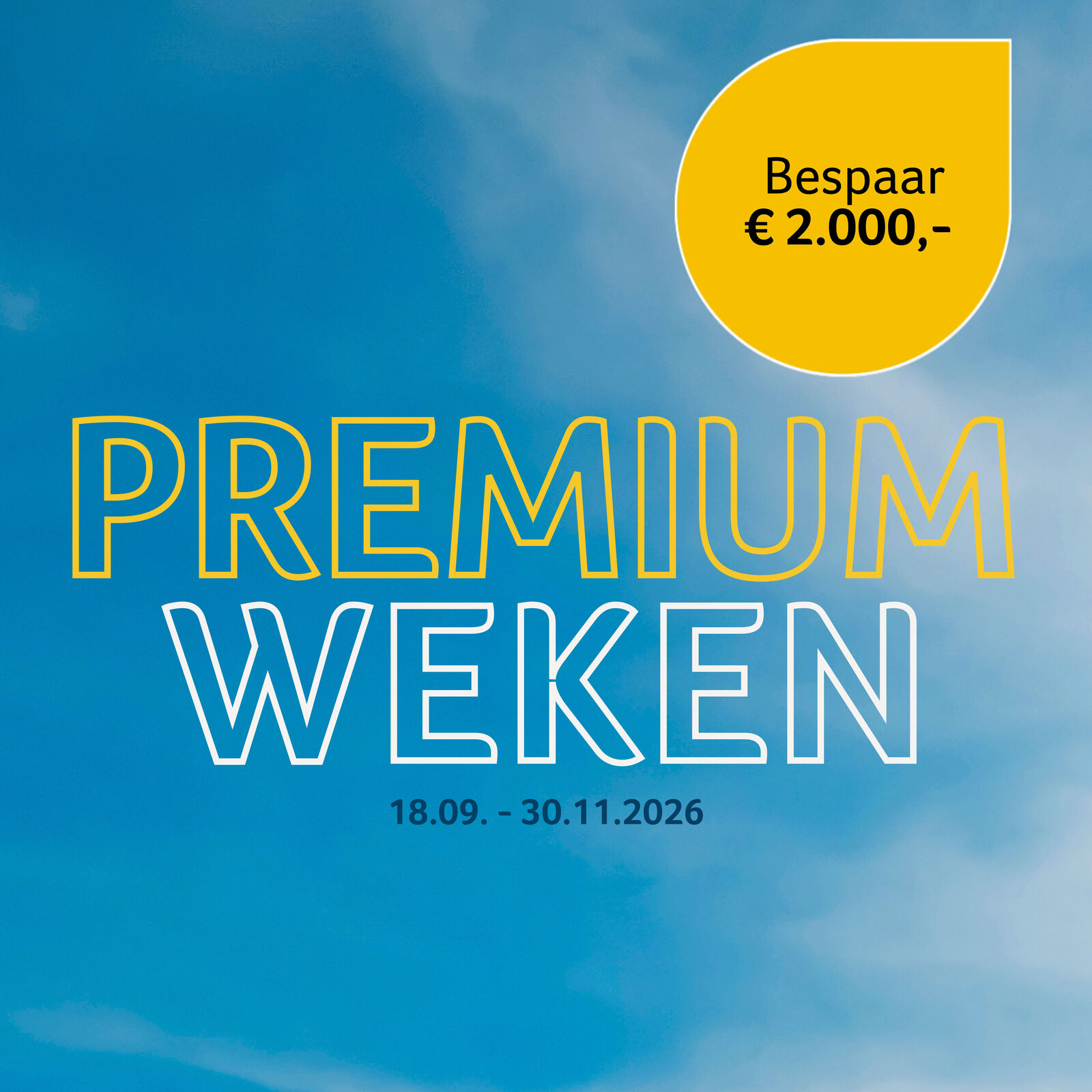 Premium Wochen Startseite NL