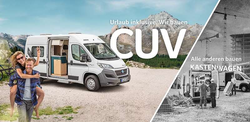 CUV. Urlaub inklusive. | Die Caravaning Utility Vehicle von KNAUS