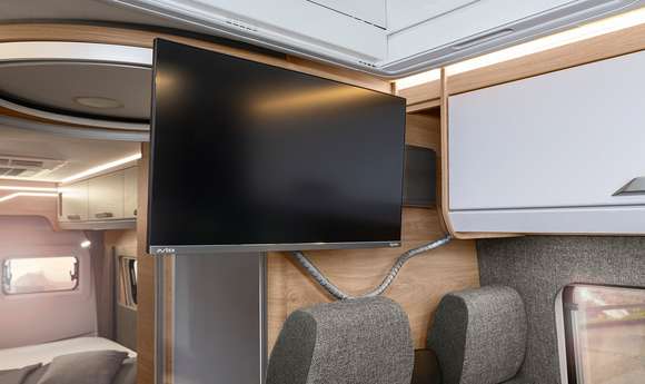 KNAUS BOXDRIVE Interieur mit optionalem 21,5‟ SMART‐TV